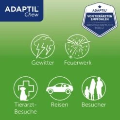 ADAPTIL Chew 30 Stück Anti Stress Snack -Haustier Lieferungen 0bb00455aea0cf24cadbb1d443cd5fd2be31c662 1374744 2