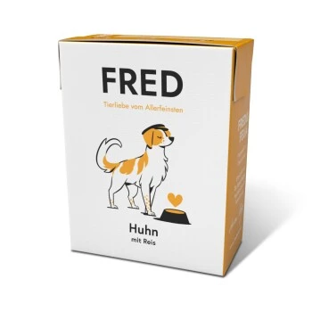 Fred & Felia FRED 10x390g Huhn Mit Reis 1 Fred & Felia FRED 10x390g Huhn Mit Reis