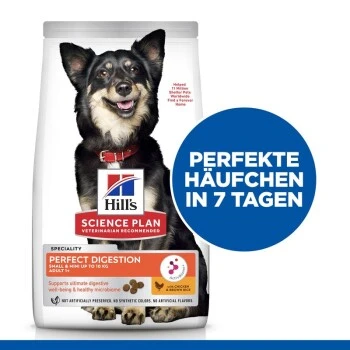 Hill's Science Plan Perfect Digestion Adult Small & Mini Mit Huhn 6 Kg 5 Hill's Science Plan Perfect Digestion Adult Small & Mini Mit Huhn 6 Kg – Bild 5