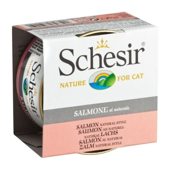 Schesir Natural 24x85g Lachs 1 Schesir Natural 24x85g Lachs