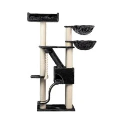 RHR Quality RHRQuality Kratzbaum Kilimandjaro De Luxe PLUS Creme/ Schwarz