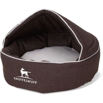 Knuffelwuff Hundehöhle Pumbaa Aus Velours Braun L 1 Knuffelwuff Hundehöhle Pumbaa Aus Velours Braun L