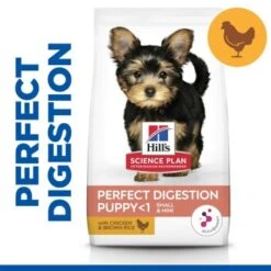 Hill's Science Plan Perfect Digestion Puppy Small & Mini Mit Huhn Und Reis 1,5 Kg -Haustier Lieferungen 7b6159b0f62058a7f277483ca3bc351bf7b4767a 52742053424 1
