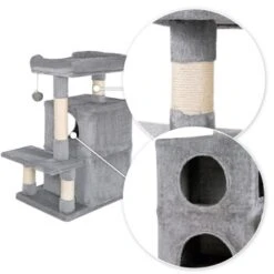 Lionto Kratzbaum, Höhe 80 Cm Dunkelgrau -Haustier Lieferungen 81abaf856d6c917db83a16e5debbf9955031520f 1657029 de DE 9311bba30018c2312ee7962cd326be80e494bf71ieIB39