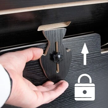 Canadian Cat Company Katzenlaufrad Aus Holz L Schwarz 7 Canadian Cat Company Katzenlaufrad Aus Holz L Schwarz – Bild 7