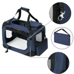 FEANDREA S Transportbox Oxford-Gewebe Dunkelblau 50 Cm, 35 Cm, 35 Cm -Haustier Lieferungen 8ffe063cc8cde54187d41add3cbef5fd13b462e0 1659840 de DE 96a1ae32df87f3ea80a2c565a3f428567c41eae91C1ASt