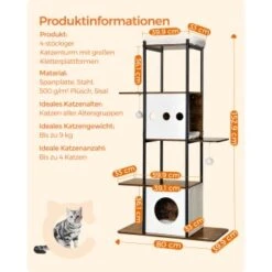 FEANDREA  Kratzbaum Modern Katzenturm -Haustier Lieferungen 985a63583f0ef11c7183306aeaba7f9cb79e73e3 1497604 de DE ab869c89099e2217c6a8ec08b7e9806723bb6648EzY087