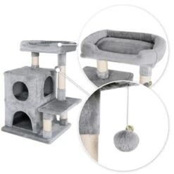 Lionto Kratzbaum, Höhe 80 Cm Dunkelgrau -Haustier Lieferungen a8ca81cb0d7c1ced1b5797a24a27ec6e5776e351 1657029 de DE 7cb7a5a3a95a8f775a8d6e6d4117380834eb9deaQFSTUX