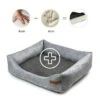 Rexproduct Otto Orthopädisches Hundebett Grau S-XL Graphit/nature S