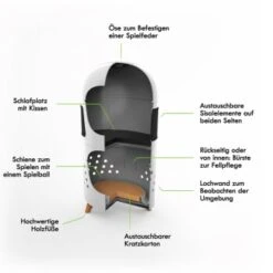 Catrub One Multifunktion Katzenmöbel -Haustier Lieferungen c2eb5029de40a7f3530108ca79db13e3aef0aa33 1391209 de DE catrub katzenm bel main 7