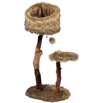 Dobar Design-Kratzbaum "Sunny" , Braun 1 Dobar Design-Kratzbaum "Sunny" , Braun