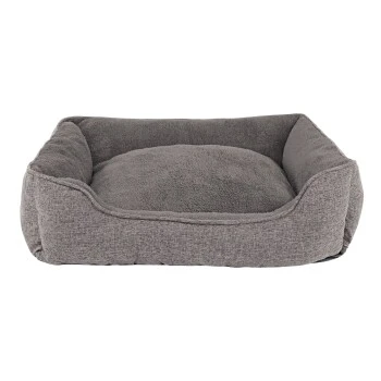 Lionto Hundebett Meliert Hundekissen Grau S 1 Lionto Hundebett Meliert Hundekissen Grau S