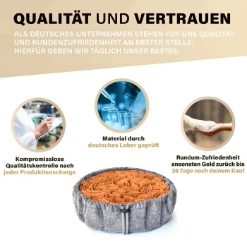 URBAN PAUL Schnüffelteppich - Grau 3 URBAN PAUL Schnüffelteppich - Grau – Bild 3