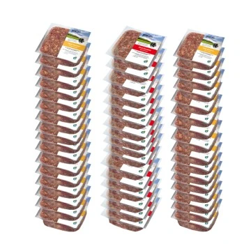 ProCani BARF-Paket Pur "Carnivor" 3 Sorten 48x500g 1 ProCani BARF-Paket Pur "Carnivor" 3 Sorten 48x500g