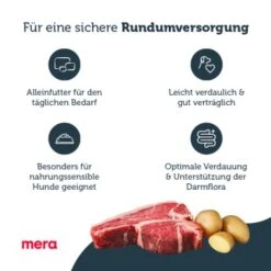 MERA Pure Sensitive Fresh Meat Rind & Kartoffel 4 Kg -Haustier Lieferungen e0c12e50a6446560c87d52f06d9901c404335456 1286913 5