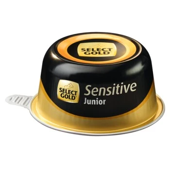 SELECT GOLD Sensitive Junior Huhn & Reis 10x125 G 1 SELECT GOLD Sensitive Junior Huhn & Reis 10x125 G