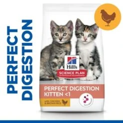 Hill's Science Plan Perfect Digestion Kitten Mit Huhn Und Reis 1,5 Kg -Haustier Lieferungen f34dc6a81910c95e4d3db80b0a604eeace836a4e 52742053448 1