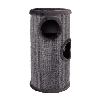 Lionto 70cm Kratztonne Mit Sisal Kratzturm Grau 5 Lionto 70cm Kratztonne Mit Sisal Kratzturm Grau – Bild 5