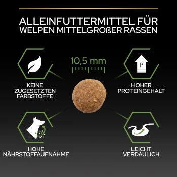PRO PLAN Optistart Medium Puppy 3 Kg 7 PRO PLAN Optistart Medium Puppy 3 Kg – Bild 7