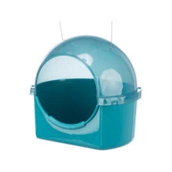 Trixie Badehaus -Haustier Lieferungen trixie vogelbadhuis blauw 216371 0500 none